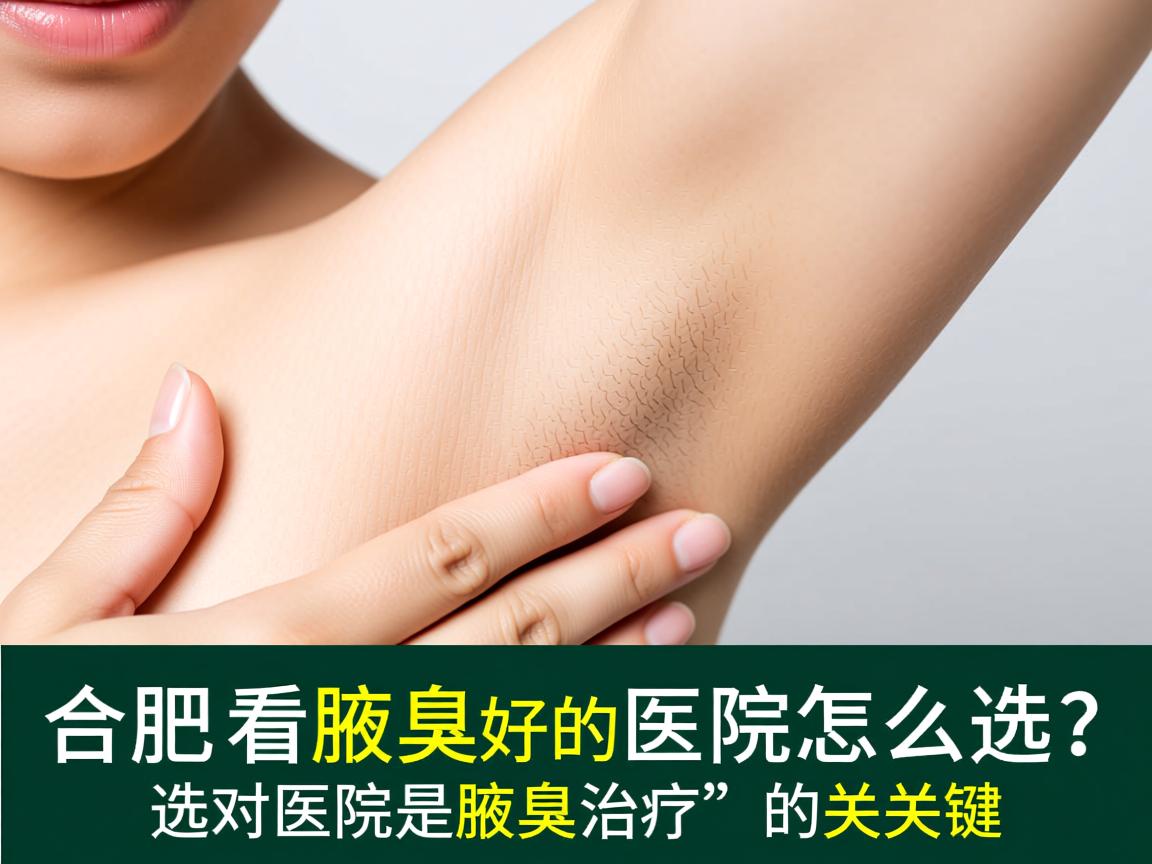 合肥看腋臭好的医院怎么选?选对医院是腋臭治疗的关键 合肥看腋臭好的医院怎么选?选对医院是腋臭治疗的关键