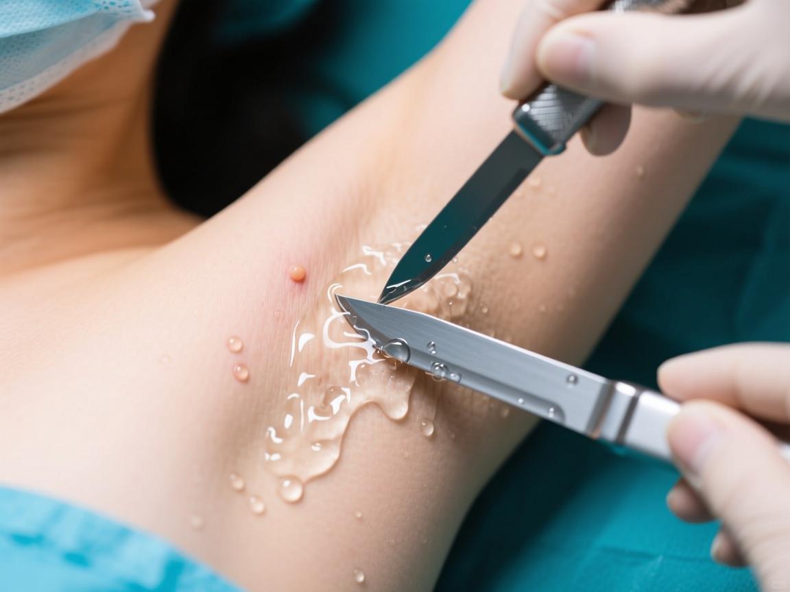 揭秘水刀技术去除腋臭全过程,水刀技术如何根治腋臭 揭秘水刀技术去除腋臭全过程,水刀技术如何根治腋臭