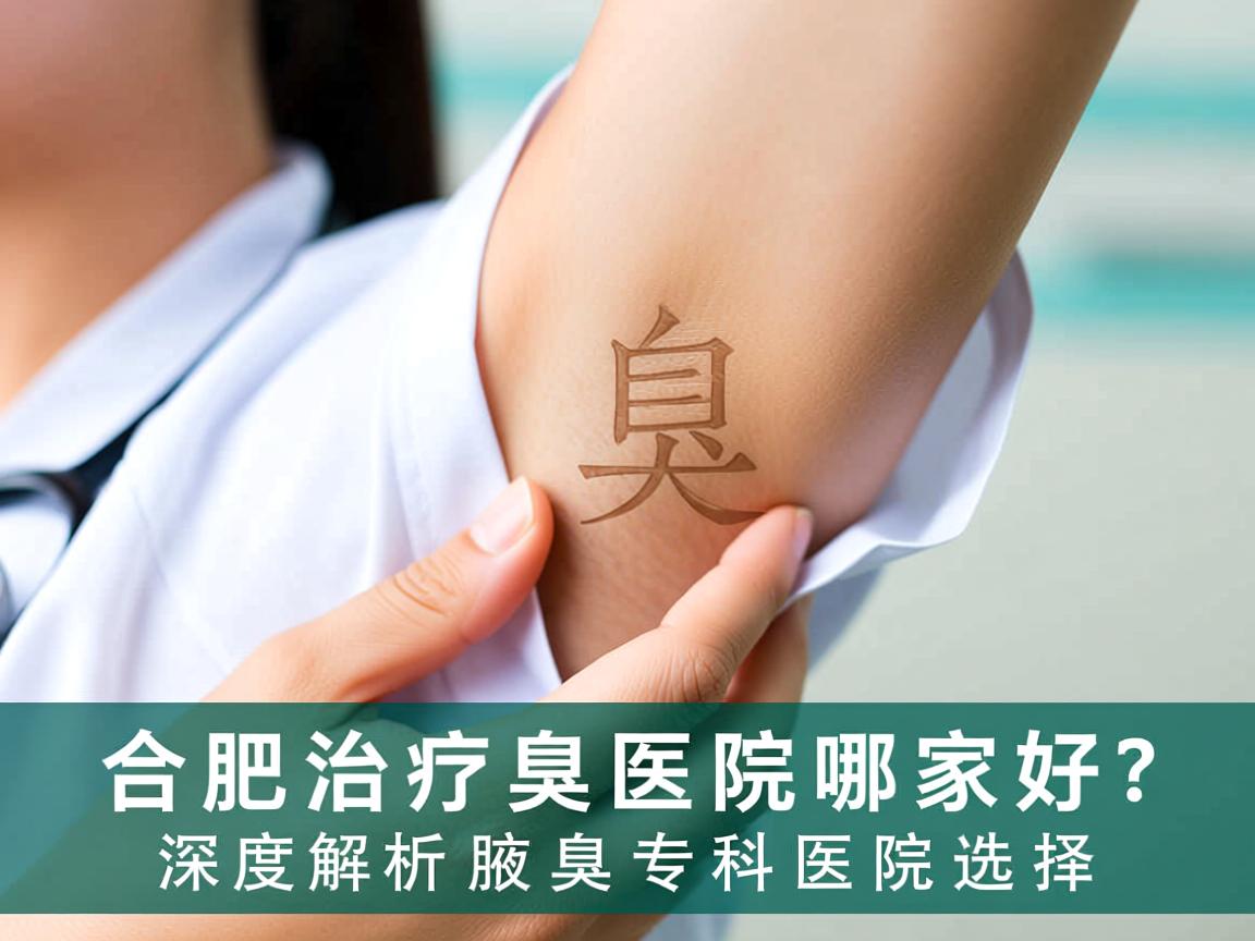 合肥治疗腋臭的医院哪家好?深度解析腋臭专科医院选择 合肥治疗腋臭的医院哪家好?深度解析腋臭专科医院选择