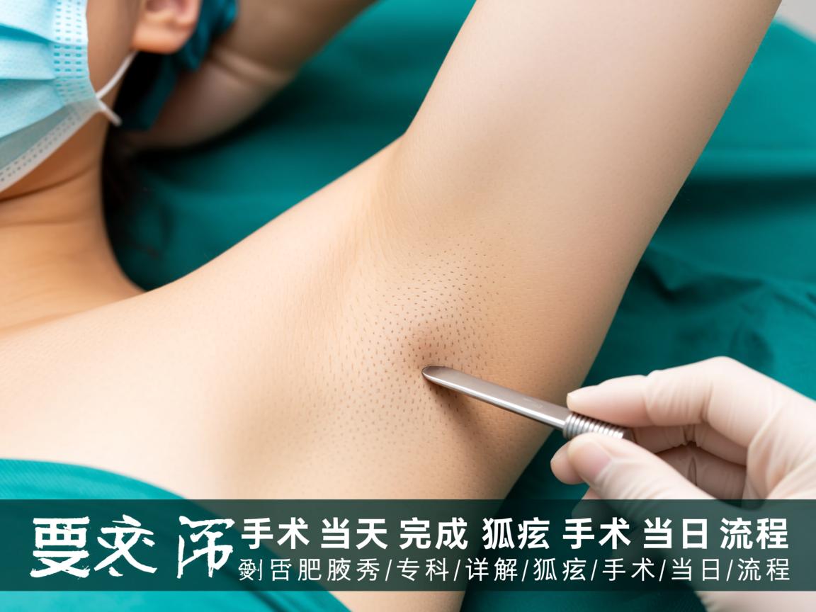腋臭手术当天完成,合肥腋秀专科详解狐臭手术当日流程 腋臭手术当天完成,合肥腋秀专科详解狐臭手术当日流程