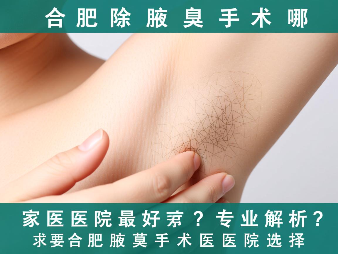 合肥除腋臭手术哪家医院最好?专业解析合肥腋臭手术医院选择 合肥除腋臭手术哪家医院最好?专业解析合肥腋臭手术医院选择