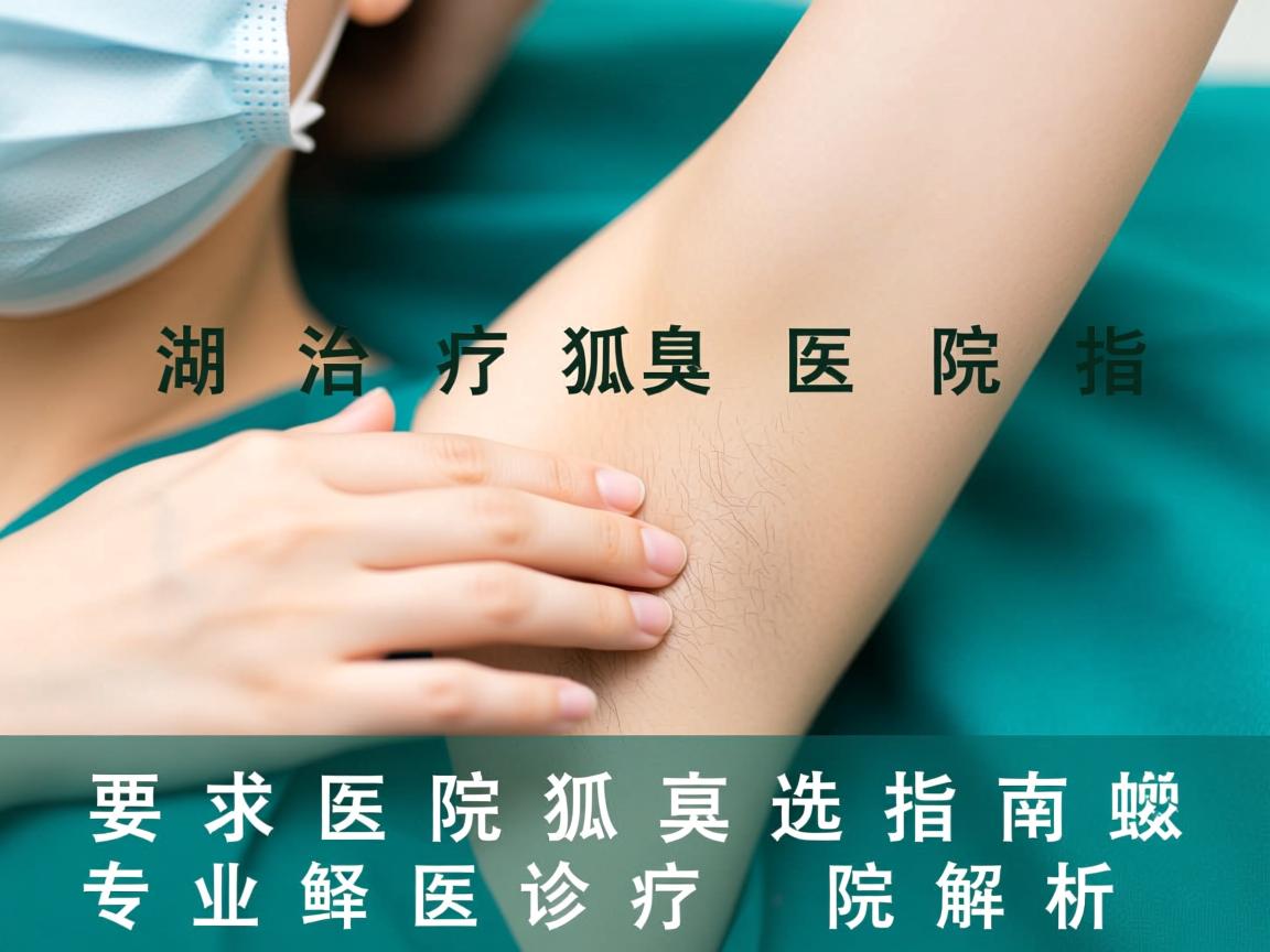 芜湖治疗狐臭医院选择指南,专业狐臭诊疗医院解析 芜湖治疗狐臭医院选择指南,专业狐臭诊疗医院解析