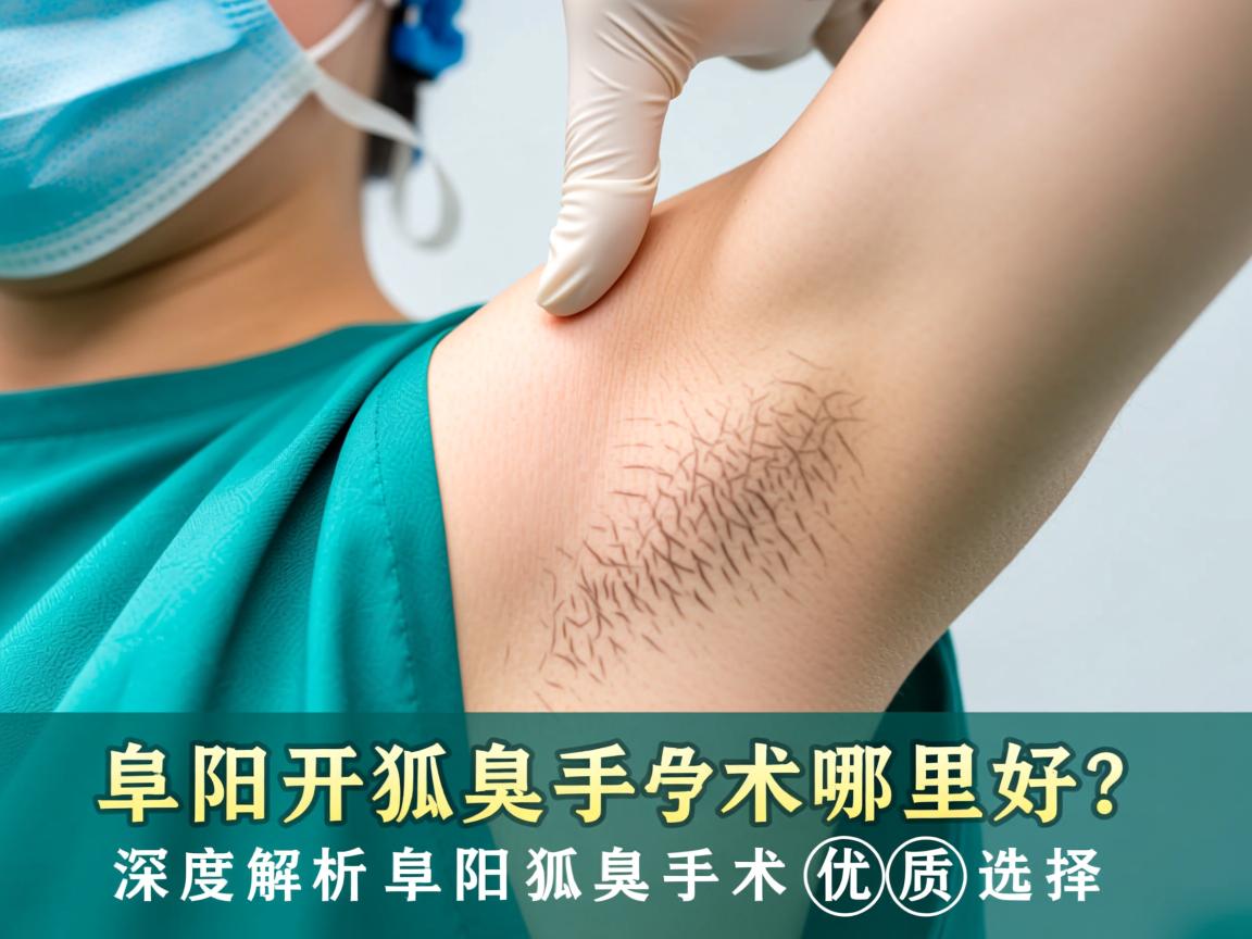 阜阳开狐臭手术哪里好?深度解析阜阳狐臭手术优质选择 阜阳开狐臭手术哪里好?深度解析阜阳狐臭手术优质选择