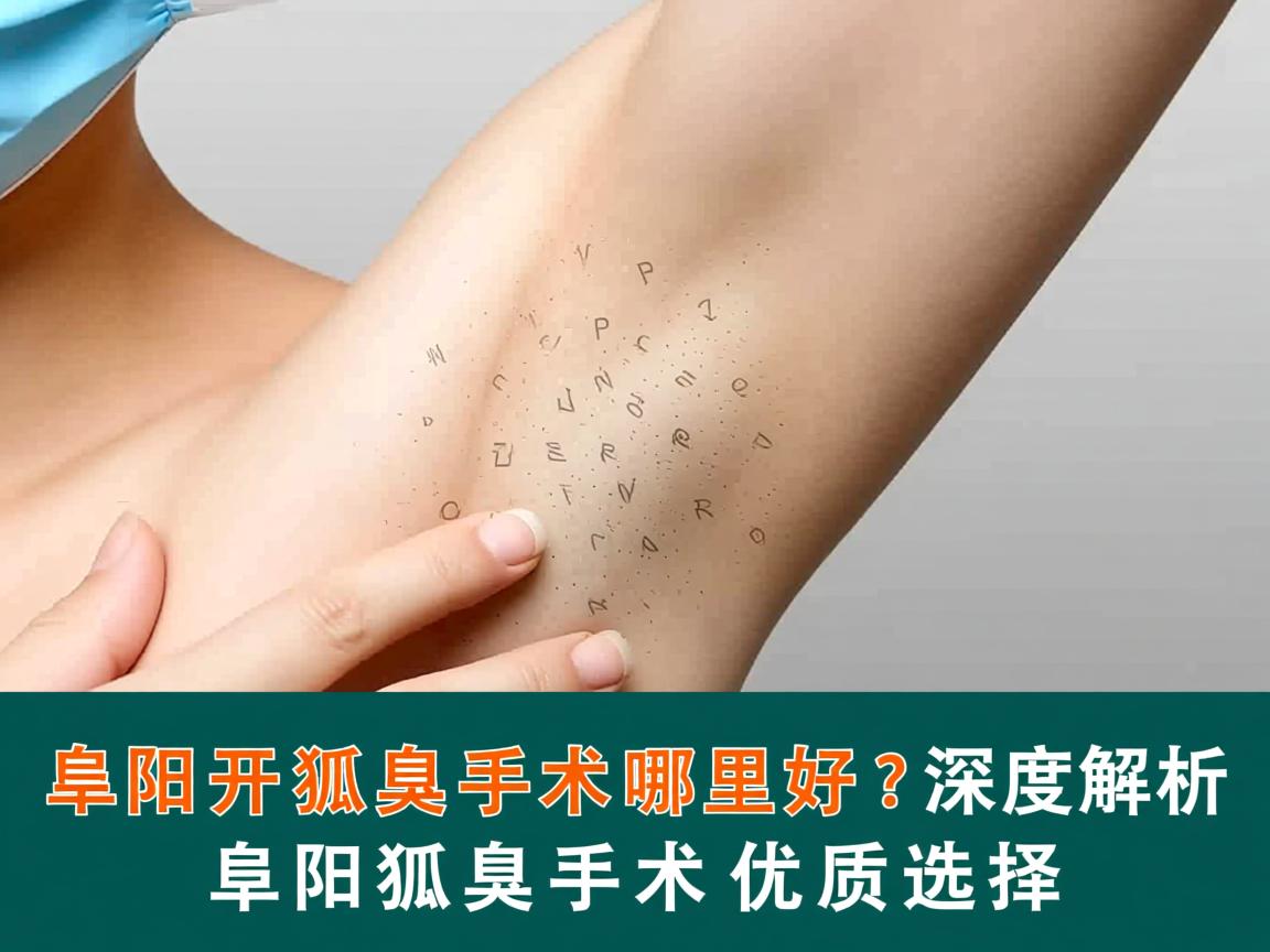阜阳开狐臭手术哪里好?深度解析阜阳狐臭手术优质选择 阜阳开狐臭手术哪里好?深度解析阜阳狐臭手术优质选择
