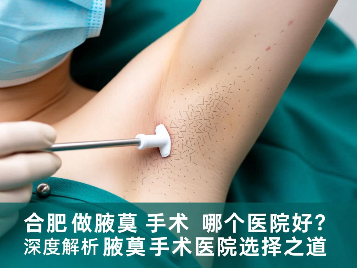 合肥做腋臭手术哪个医院好?深度解析腋臭手术医院选择之道 合肥做腋臭手术哪个医院好?深度解析腋臭手术医院选择之道