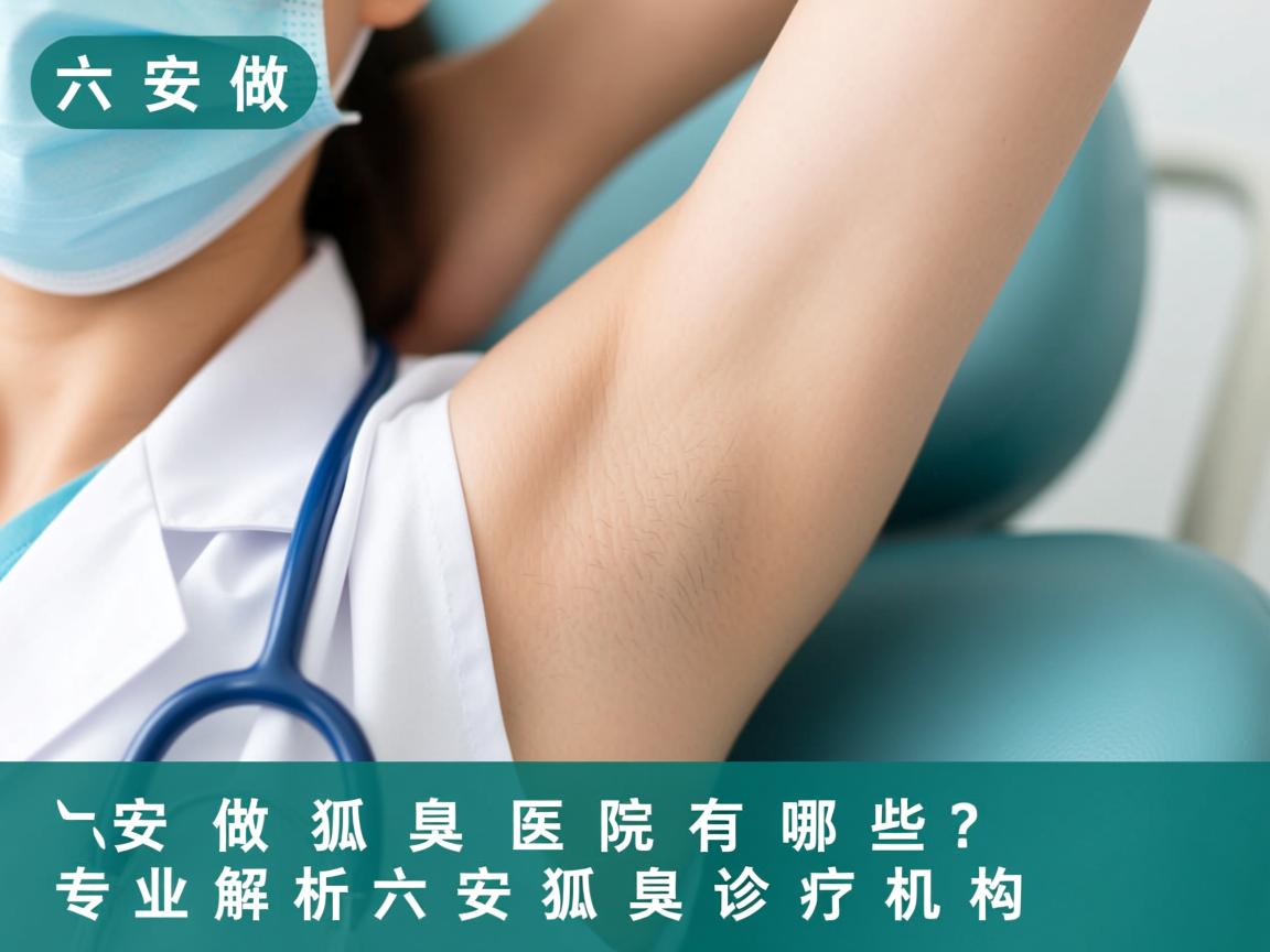 六安做狐臭医院有哪些？专业解析六安狐臭诊疗机构