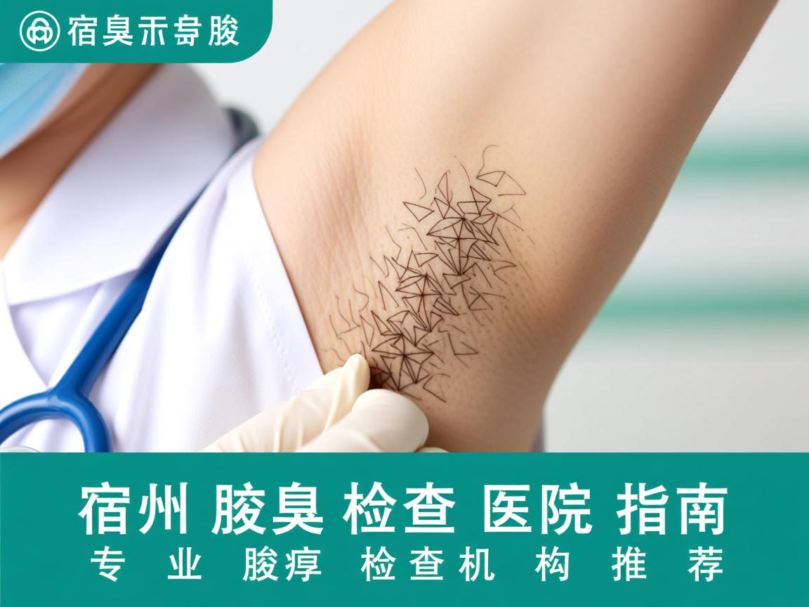 宿州腋臭检查医院指南,专业腋臭检查机构推荐 宿州腋臭检查医院指南,专业腋臭检查机构推荐