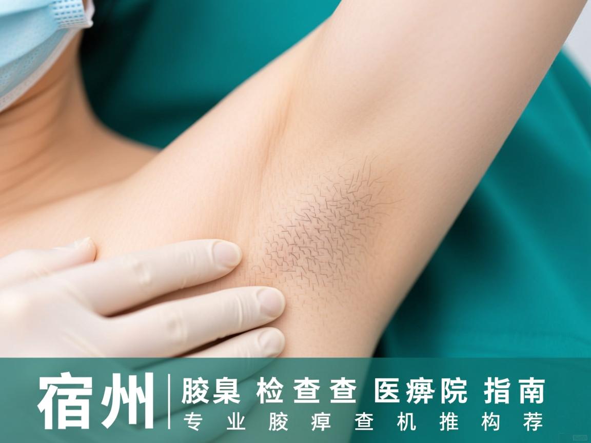 宿州腋臭检查医院指南,专业腋臭检查机构推荐 宿州腋臭检查医院指南,专业腋臭检查机构推荐