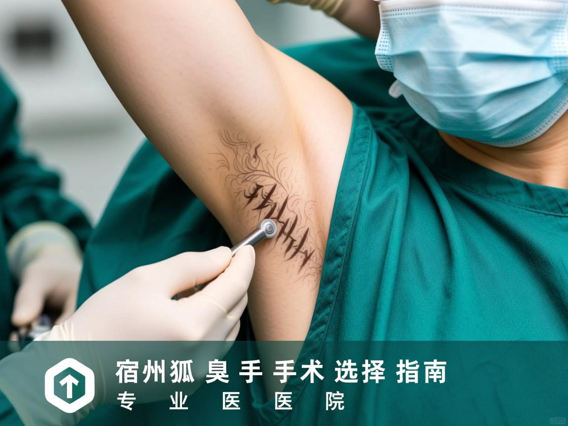 宿州狐臭手术选择指南，详解宿州狐臭手术专业医院