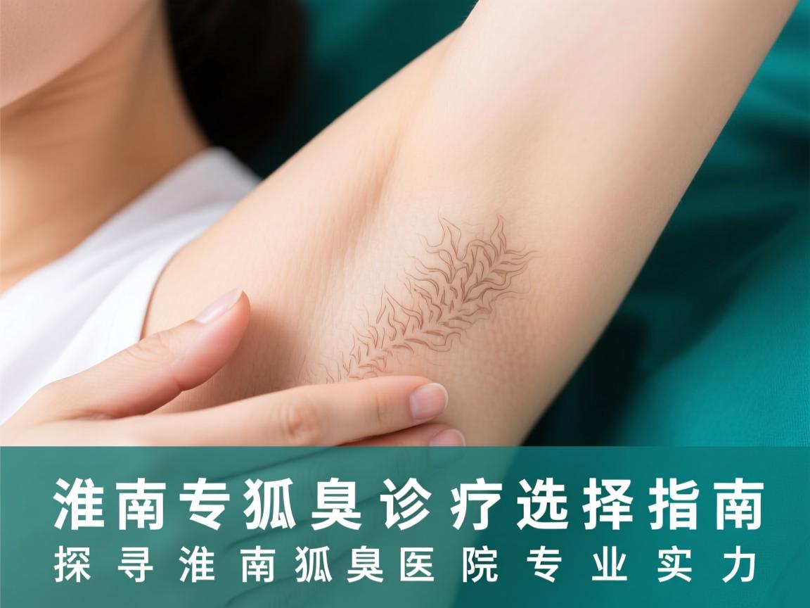 淮南专业狐臭诊疗选择指南，探寻淮南狐臭医院的专业实力