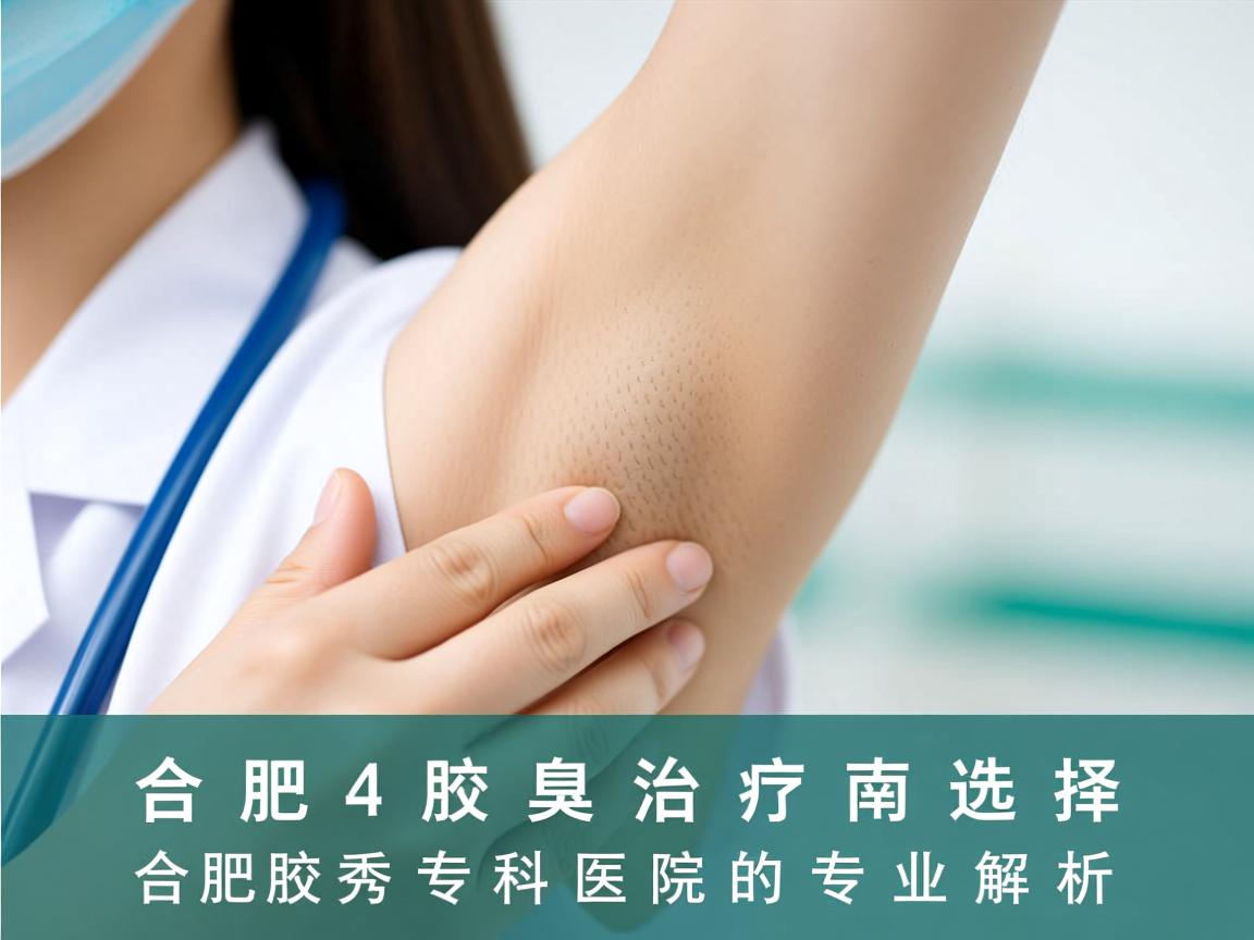 合肥腋臭治疗指南，选择合肥腋秀专科医院的专业解析