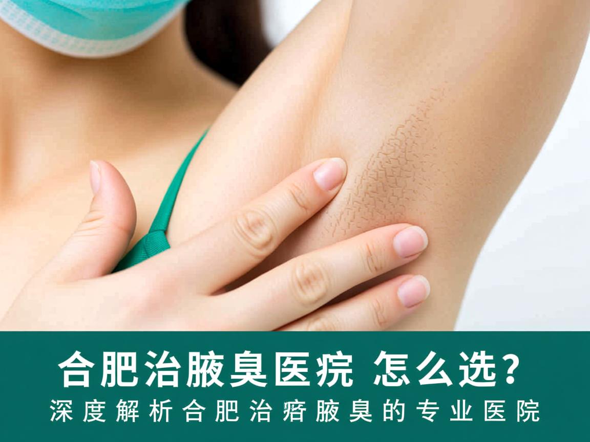 合肥治腋臭医院怎么选?深度解析合肥治腋臭的专业医院 合肥治腋臭医院怎么选?深度解析合肥治腋臭的专业医院