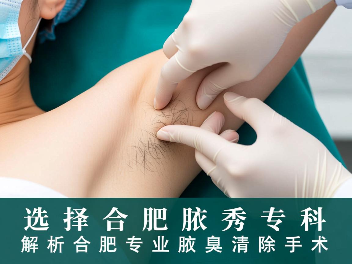 选择合肥腋秀专科,解析合肥专业腋臭清除手术 选择合肥腋秀专科,解析合肥专业腋臭清除手术