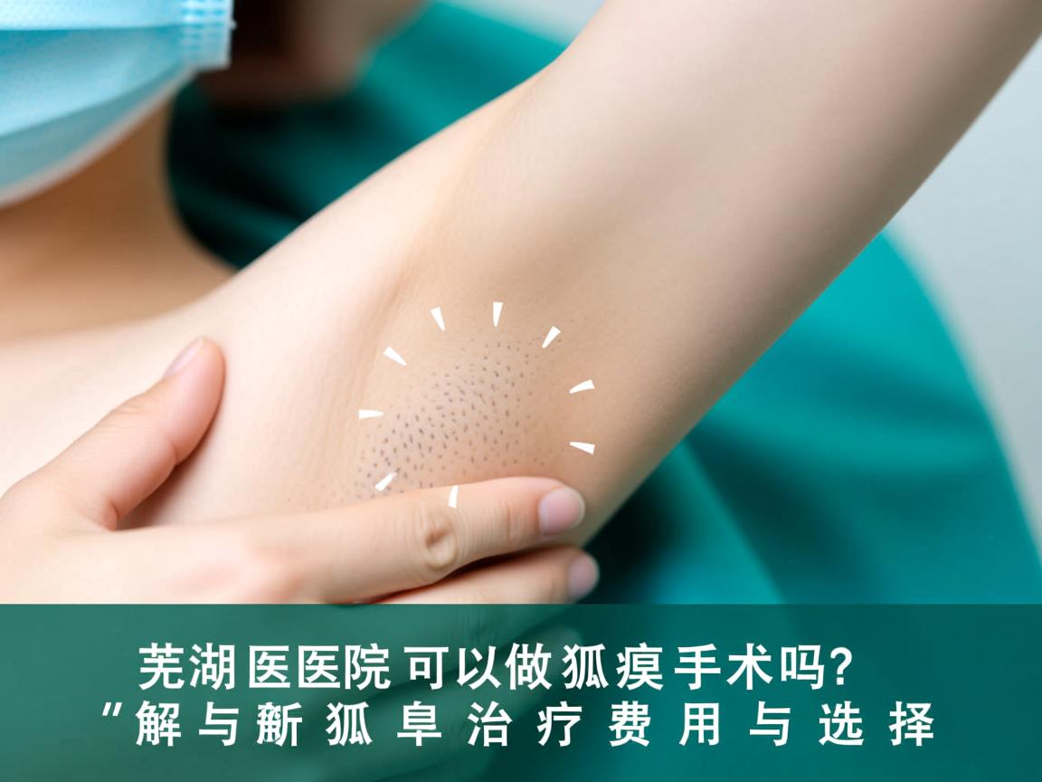 芜湖医院可以做狐臭手术吗?解析狐臭治疗费用与选择 芜湖医院可以做狐臭手术吗?解析狐臭治疗费用与选择