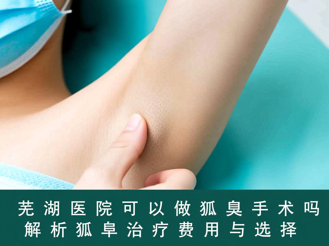 芜湖医院可以做狐臭手术吗?解析狐臭治疗费用与选择 芜湖医院可以做狐臭手术吗?解析狐臭治疗费用与选择