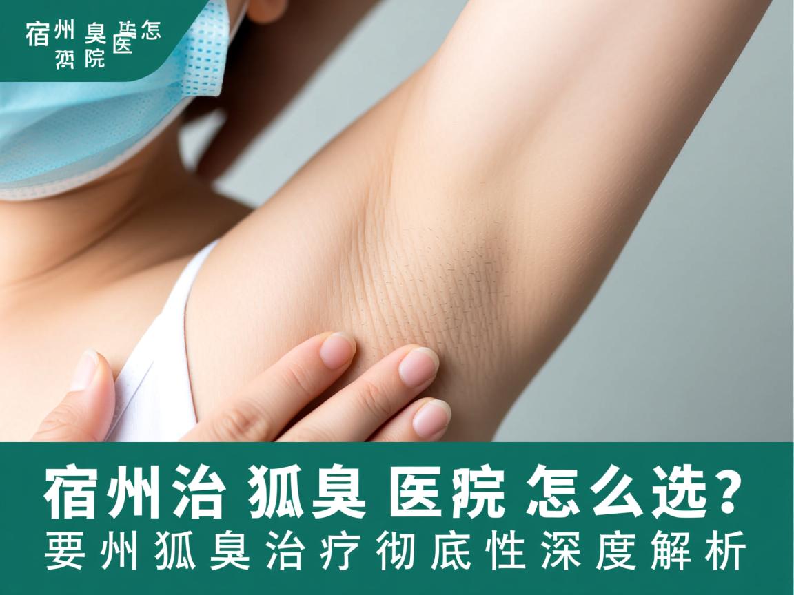 宿州治狐臭医院怎么选?宿州狐臭治疗彻底性深度解析 宿州治狐臭医院怎么选?宿州狐臭治疗彻底性深度解析