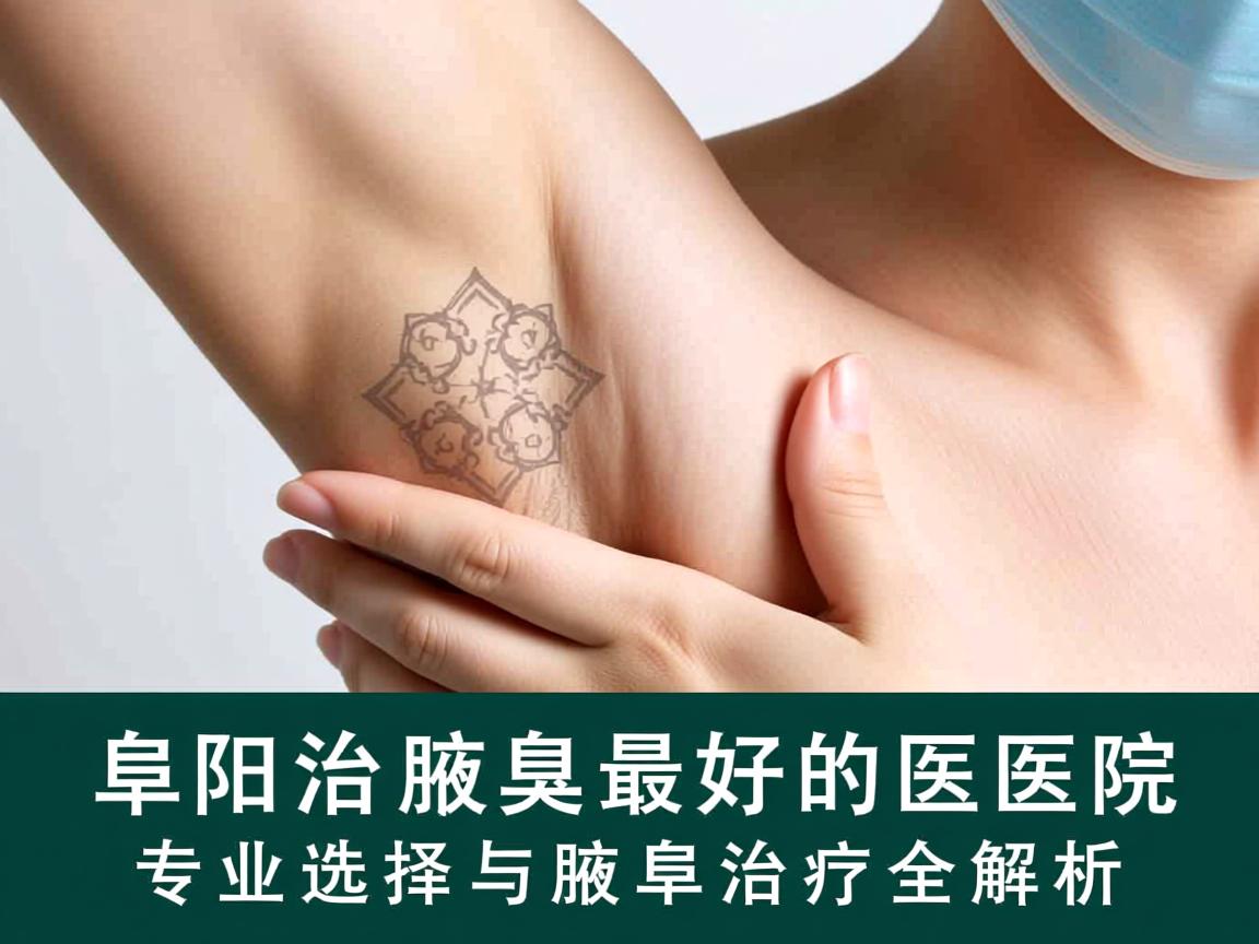 阜阳治疗腋臭最好的医院，专业选择与腋臭治疗全解析
