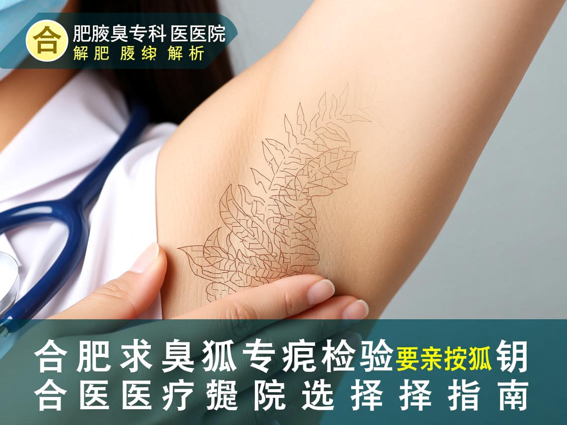 合肥腋臭专科医院解析，合肥检验狐臭的医院选择指南
