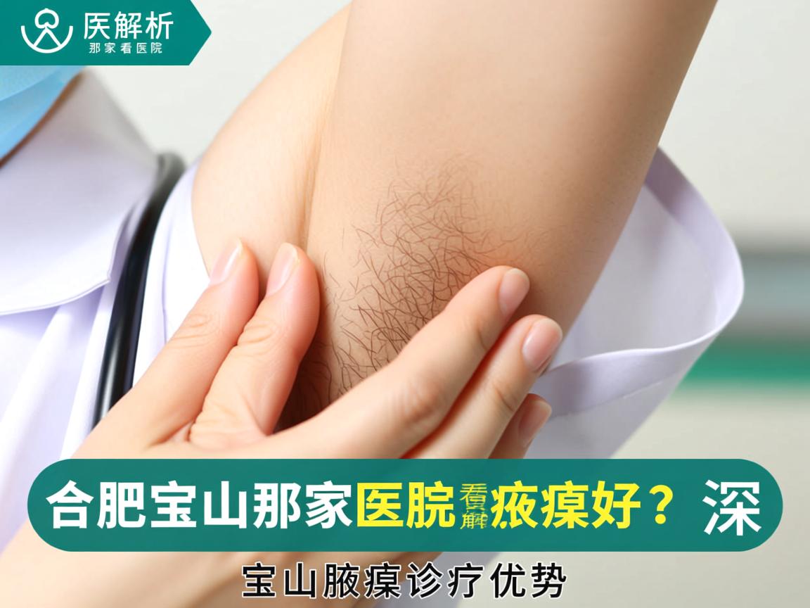 合肥宝山那家医院看腋臭好?深度解析宝山腋臭诊疗优势 合肥宝山那家医院看腋臭好?深度解析宝山腋臭诊疗优势