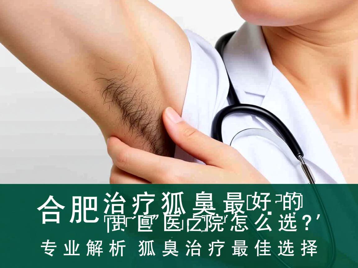 合肥治疗狐臭最好的医院怎么选?专业解析狐臭治疗最佳选择 合肥治疗狐臭最好的医院怎么选?专业解析狐臭治疗最佳选择