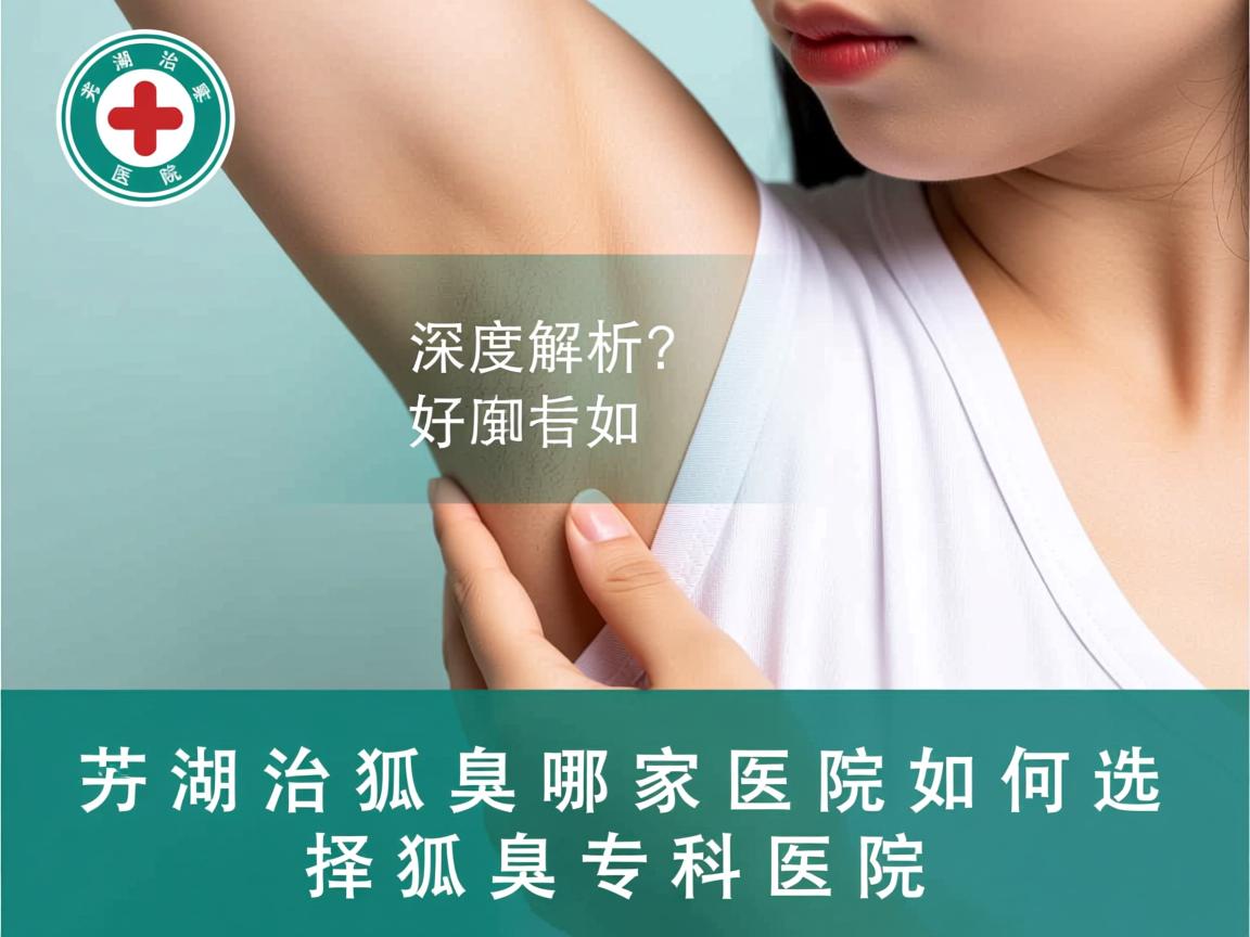 芜湖治狐臭哪家医院好？深度解析如何选择狐臭专科医院