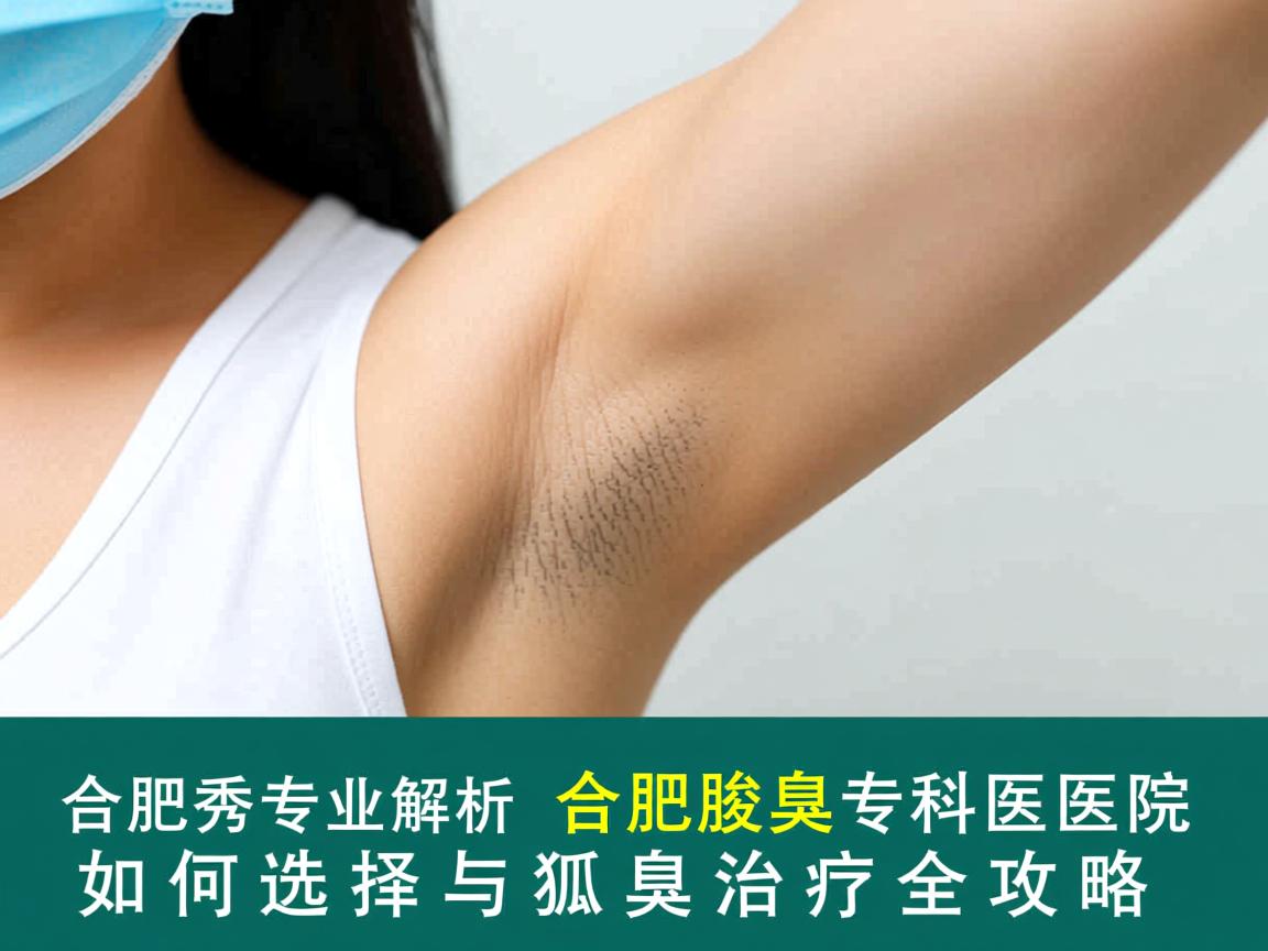合肥腋秀专业解析,合肥腋臭专科医院如何选择与狐臭治疗全攻略 合肥腋秀专业解析,合肥腋臭专科医院如何选择与狐臭治疗全攻略