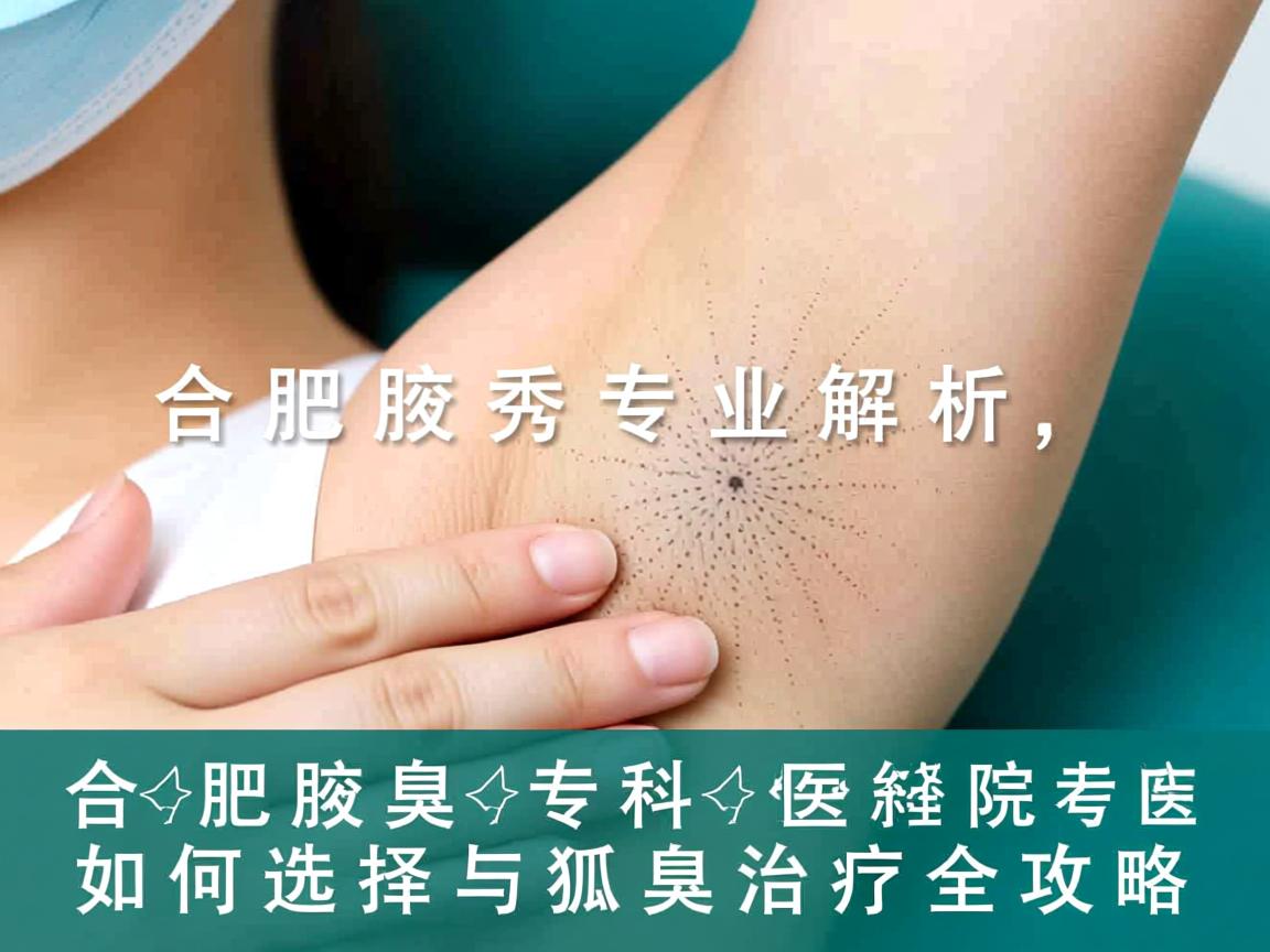 合肥腋秀专业解析,合肥腋臭专科医院如何选择与狐臭治疗全攻略 合肥腋秀专业解析,合肥腋臭专科医院如何选择与狐臭治疗全攻略