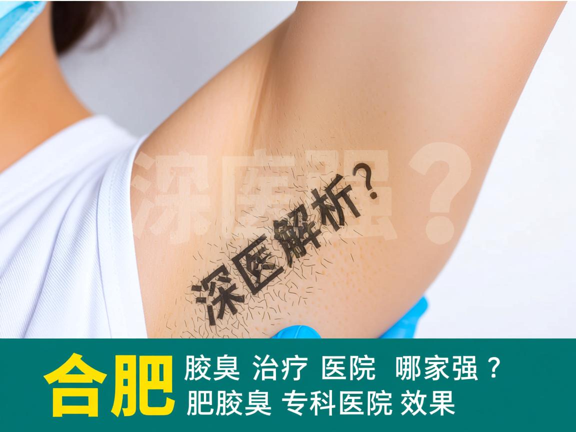 合肥腋臭治疗医院哪家强?深度解析合肥腋臭专科医院效果 合肥腋臭治疗医院哪家强?深度解析合肥腋臭专科医院效果