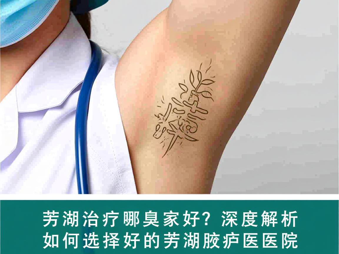 芜湖治疗腋臭哪家好？深度解析如何选择好的芜湖腋臭医院