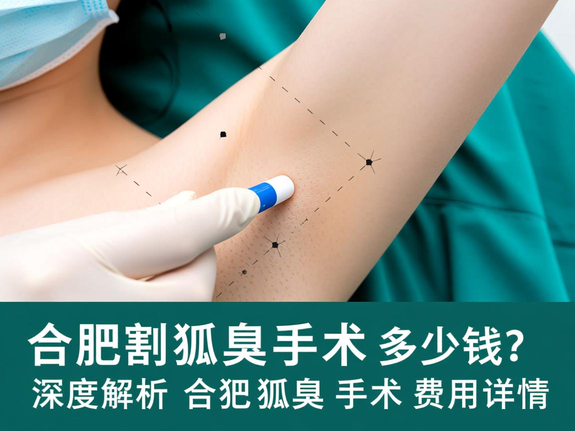 合肥割狐臭手术多少钱？深度解析合肥狐臭手术费用详情