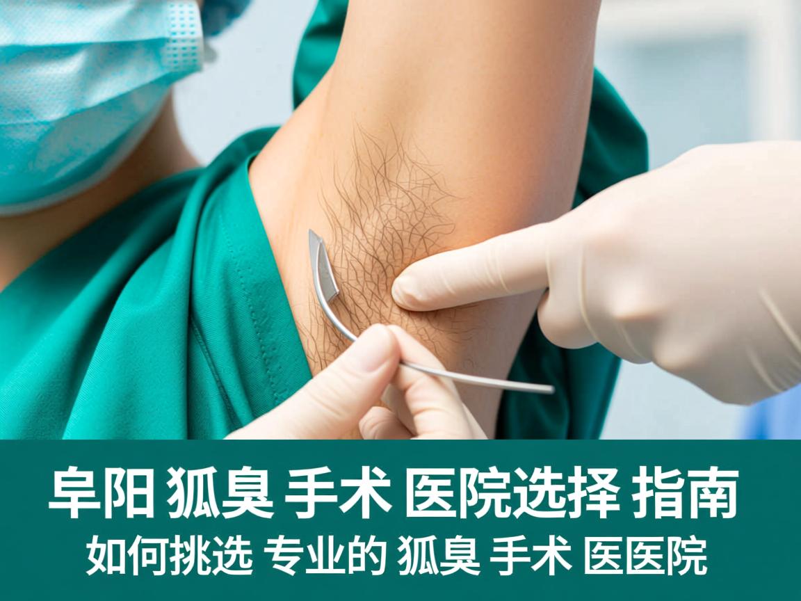 阜阳狐臭手术医院选择指南,如何挑选专业的狐臭手术医院 阜阳狐臭手术医院选择指南,如何挑选专业的狐臭手术医院