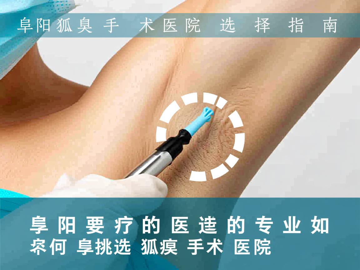 阜阳狐臭手术医院选择指南,如何挑选阜阳专业的狐臭手术医院 阜阳狐臭手术医院选择指南,如何挑选阜阳专业的狐臭手术医院