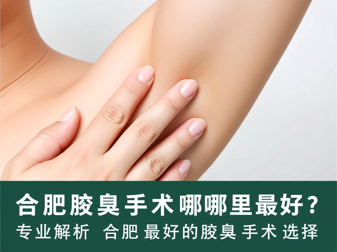 合肥腋臭手术哪里最好?专业解析合肥最好的腋臭手术选择 合肥腋臭手术哪里最好?专业解析合肥最好的腋臭手术选择