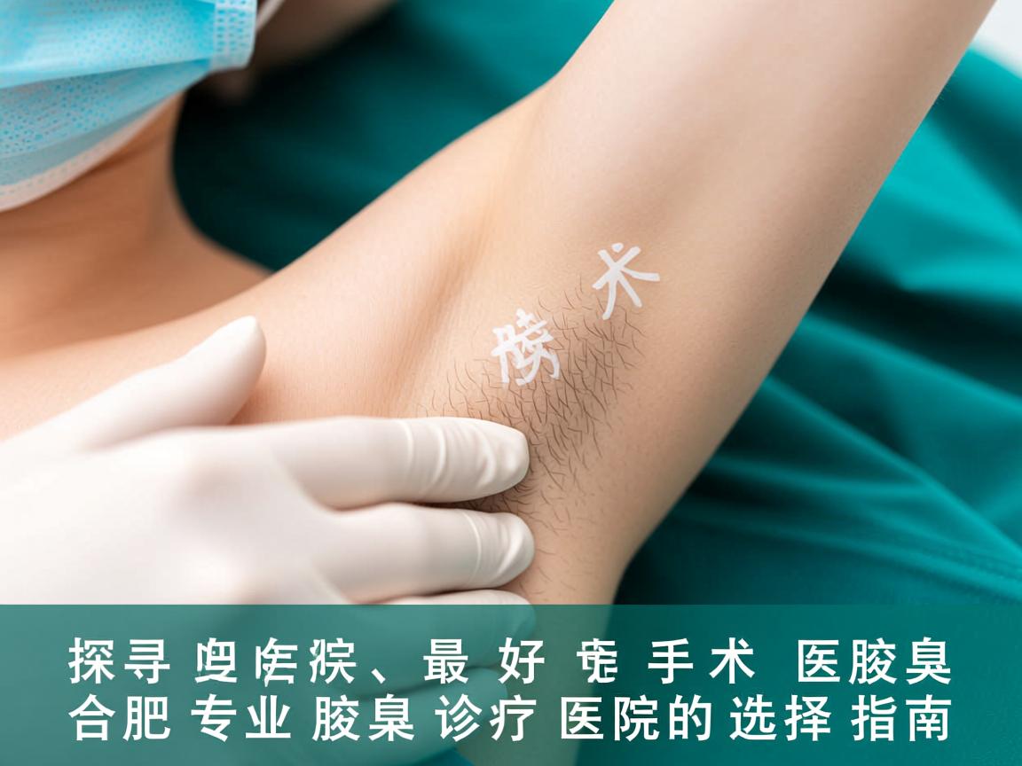 探寻合肥最好腋臭手术医院,合肥专业腋臭诊疗医院的选择指南 探寻合肥最好腋臭手术医院,合肥专业腋臭诊疗医院的选择指南