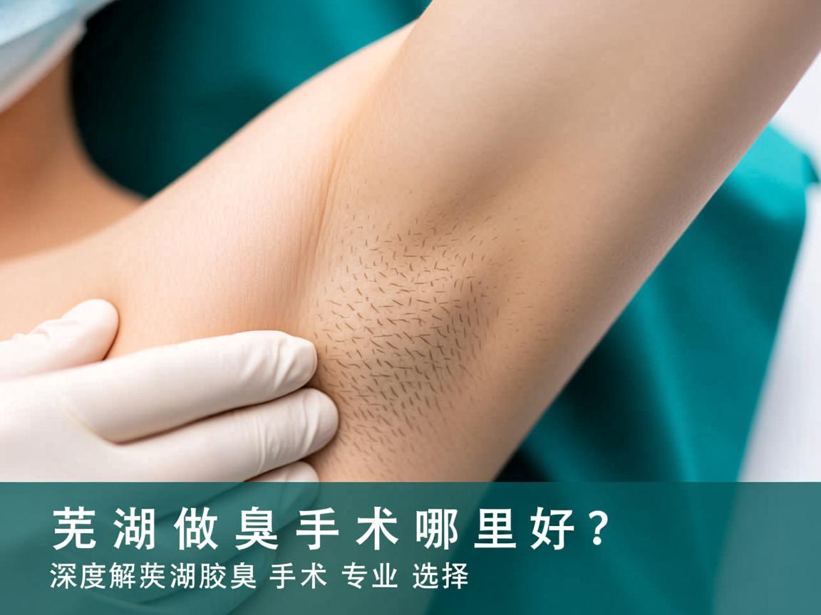 芜湖做腋臭手术哪里好?深度解析芜湖腋臭手术专业选择 芜湖做腋臭手术哪里好?深度解析芜湖腋臭手术专业选择
