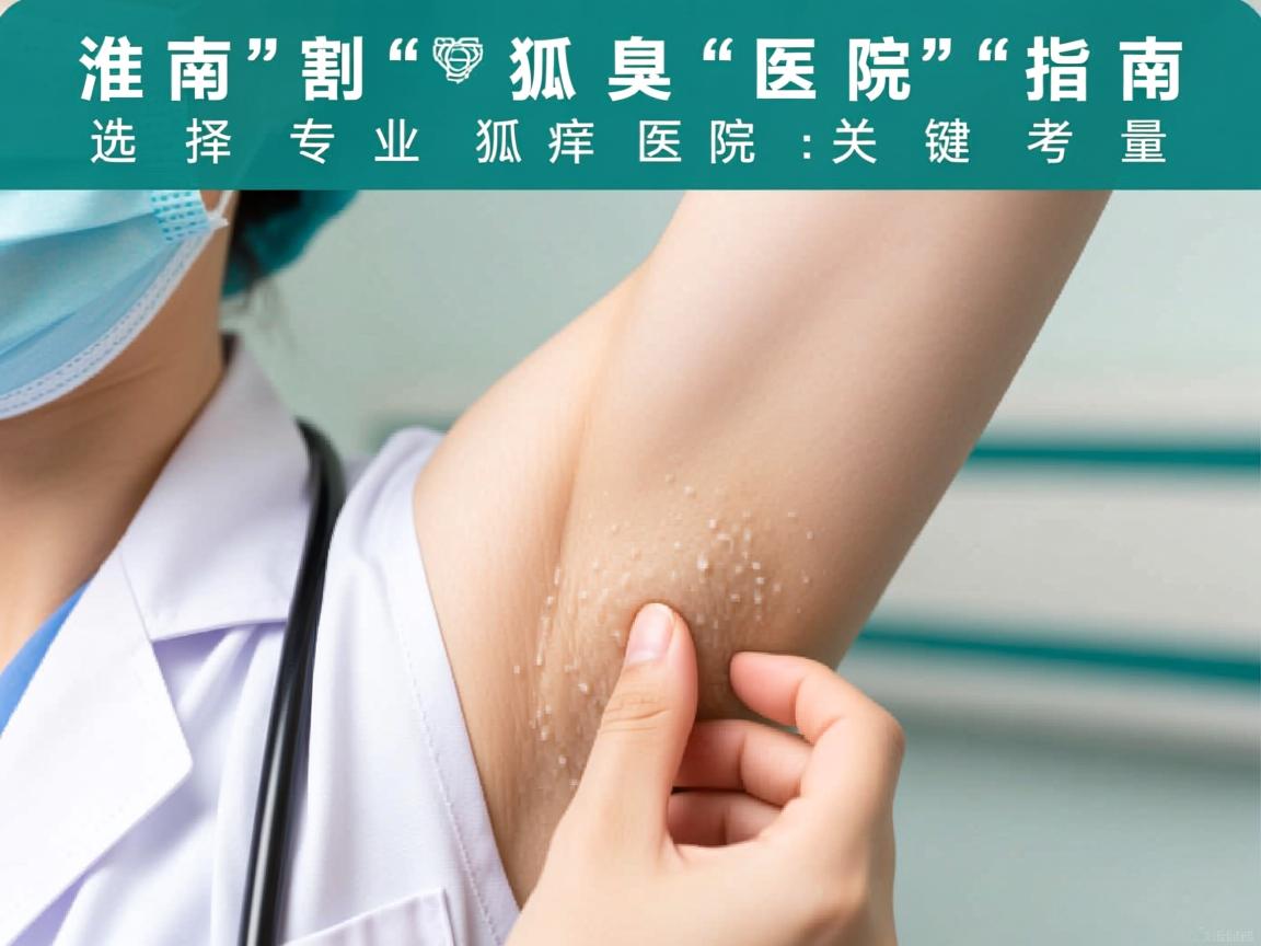 淮南割狐臭医院指南,选择专业狐臭医院的关键考量 淮南割狐臭医院指南,选择专业狐臭医院的关键考量
