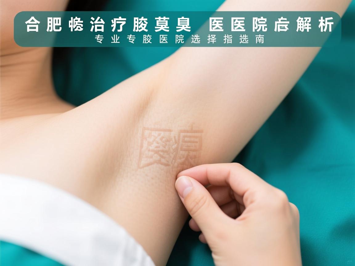 合肥治疗腋臭医院解析,专业腋臭医院的选择指南 合肥治疗腋臭医院解析,专业腋臭医院的选择指南