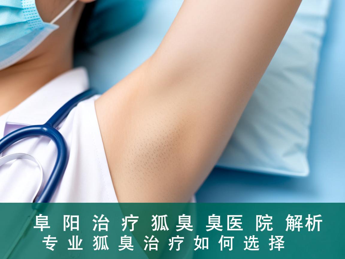 阜阳治疗狐臭医院解析，专业狐臭治疗如何选择