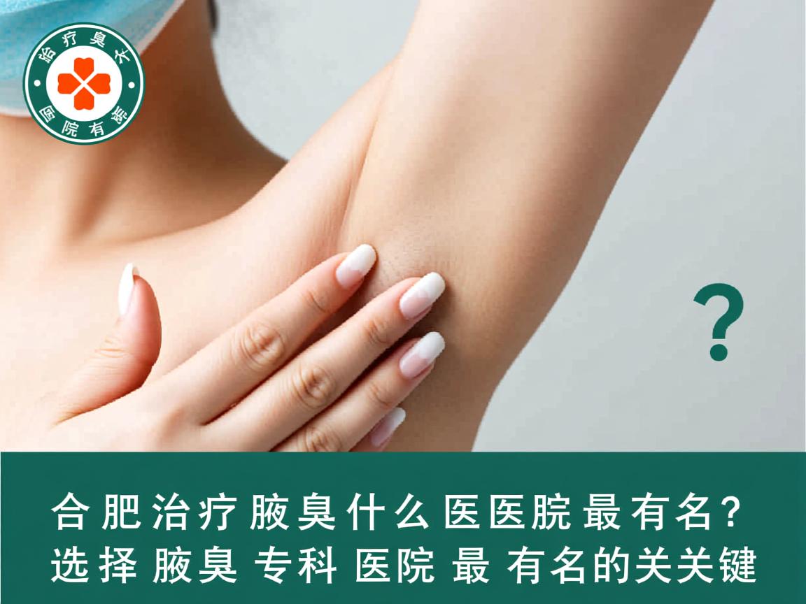 合肥治疗腋臭什么医院最有名?选择腋臭专科医院最有名的关键 合肥治疗腋臭什么医院最有名?选择腋臭专科医院最有名的关键