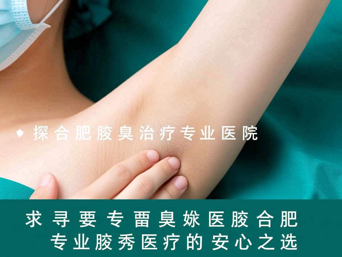 探寻合肥腋臭治疗专业医院,合肥专业腋秀医疗的安心之选 探寻合肥腋臭治疗专业医院,合肥专业腋秀医疗的安心之选