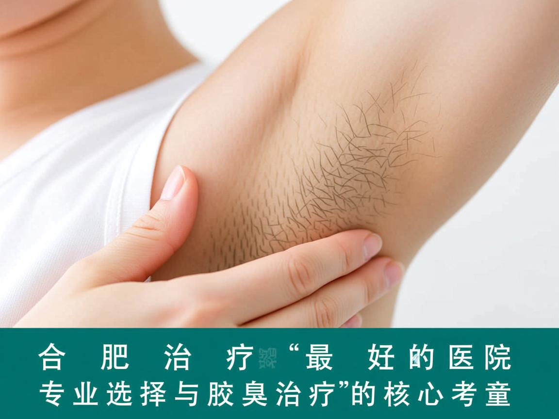 合肥治疗腋臭最好的医院,专业选择与腋臭治疗的核心考量 合肥治疗腋臭最好的医院,专业选择与腋臭治疗的核心考量