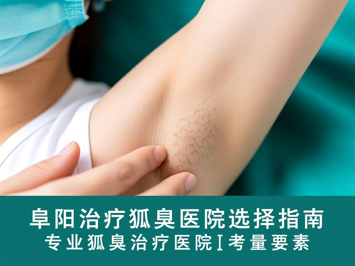 阜阳治疗狐臭医院选择指南,专业狐臭治疗医院的考量要素 阜阳治疗狐臭医院选择指南,专业狐臭治疗医院的考量要素