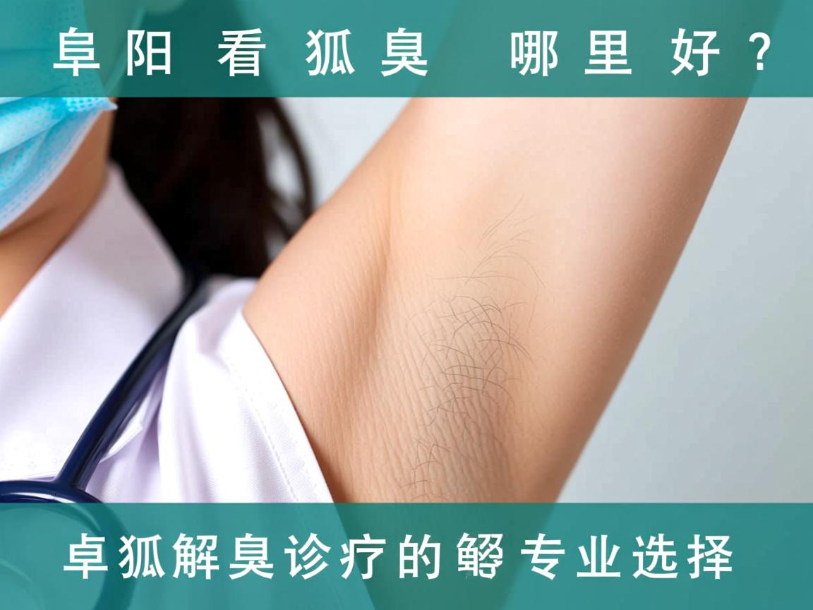 阜阳看狐臭哪里好？解析阜阳狐臭诊疗的专业选择