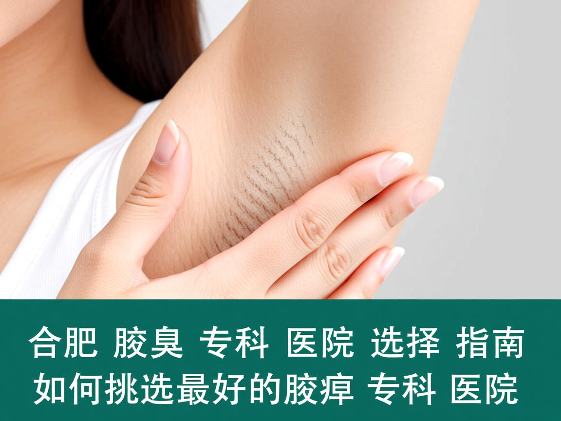合肥腋臭专科医院选择指南,如何挑选最好的腋臭专科医院 合肥腋臭专科医院选择指南,如何挑选最好的腋臭专科医院