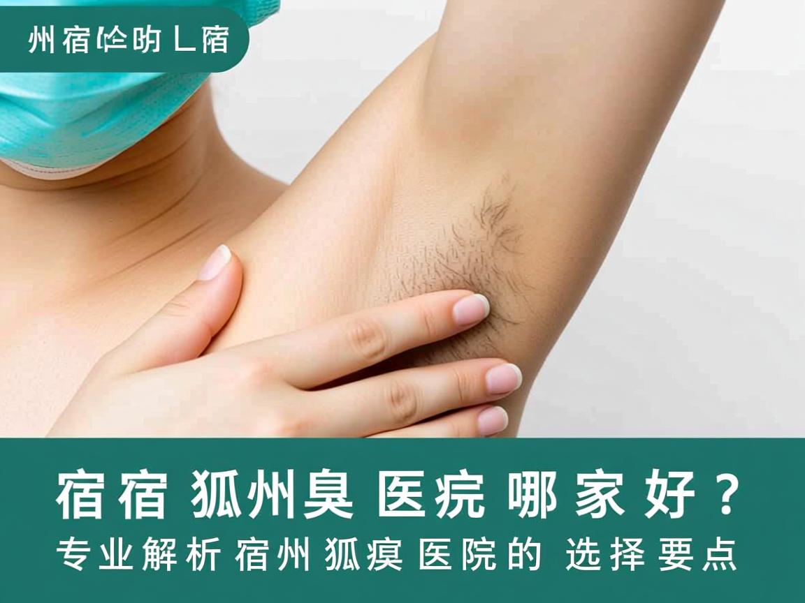 宿州狐臭医院哪家好?专业解析宿州狐臭医院的选择要点 宿州狐臭医院哪家好?专业解析宿州狐臭医院的选择要点