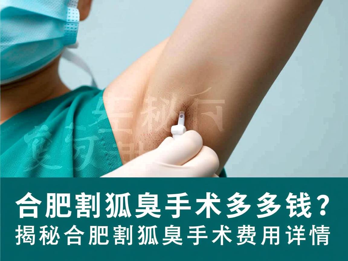 合肥割狐臭手术多少钱?揭秘合肥割狐臭手术费用详情 合肥割狐臭手术多少钱?揭秘合肥割狐臭手术费用详情