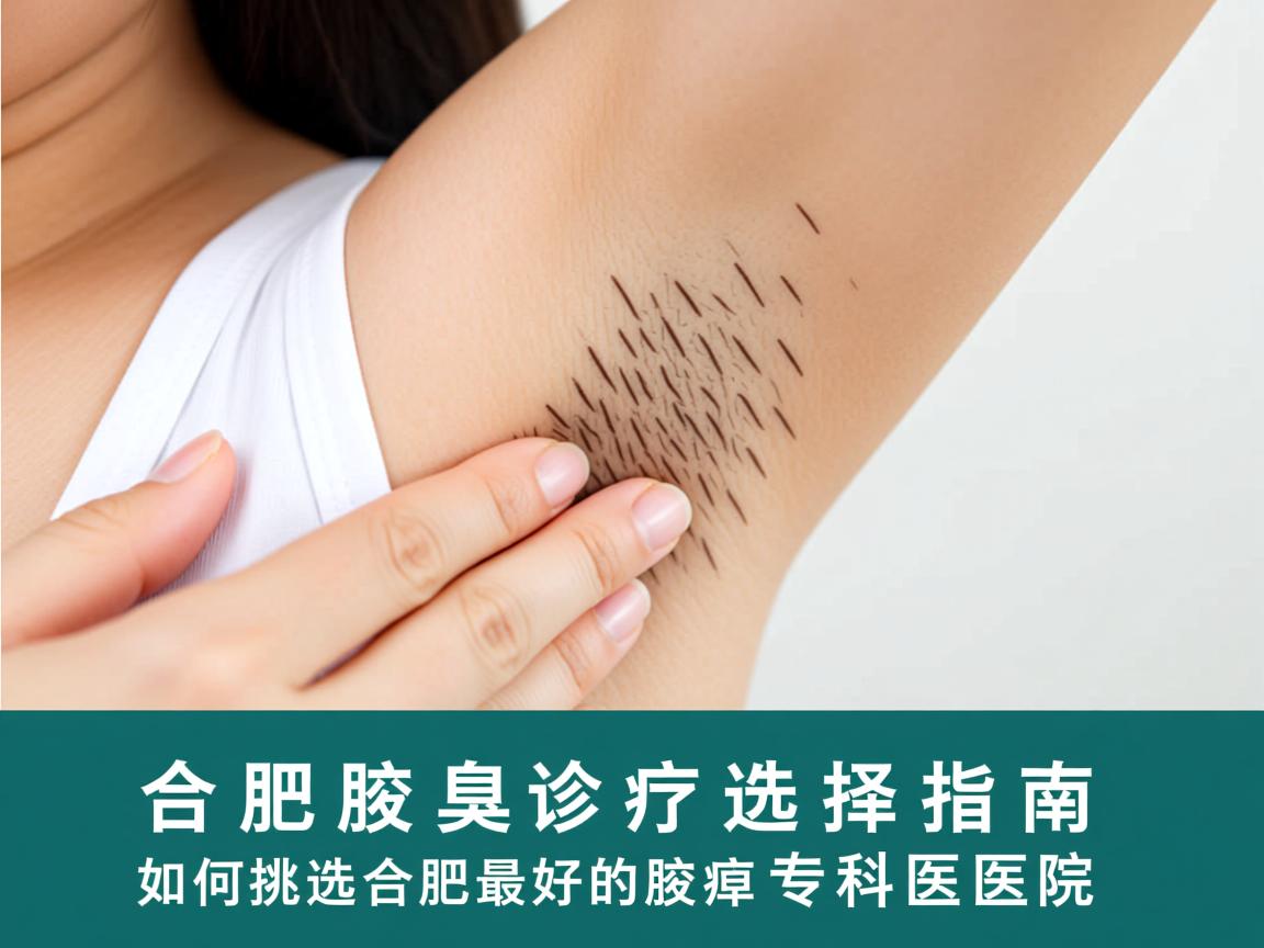 合肥腋臭诊疗选择指南,如何挑选合肥最好的腋臭专科医院 合肥腋臭诊疗选择指南,如何挑选合肥最好的腋臭专科医院