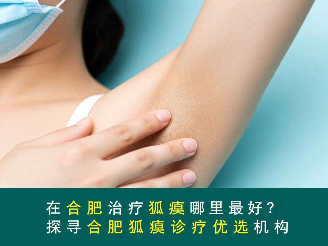 在合肥治疗狐臭哪里最好？探寻合肥狐臭诊疗优选机构