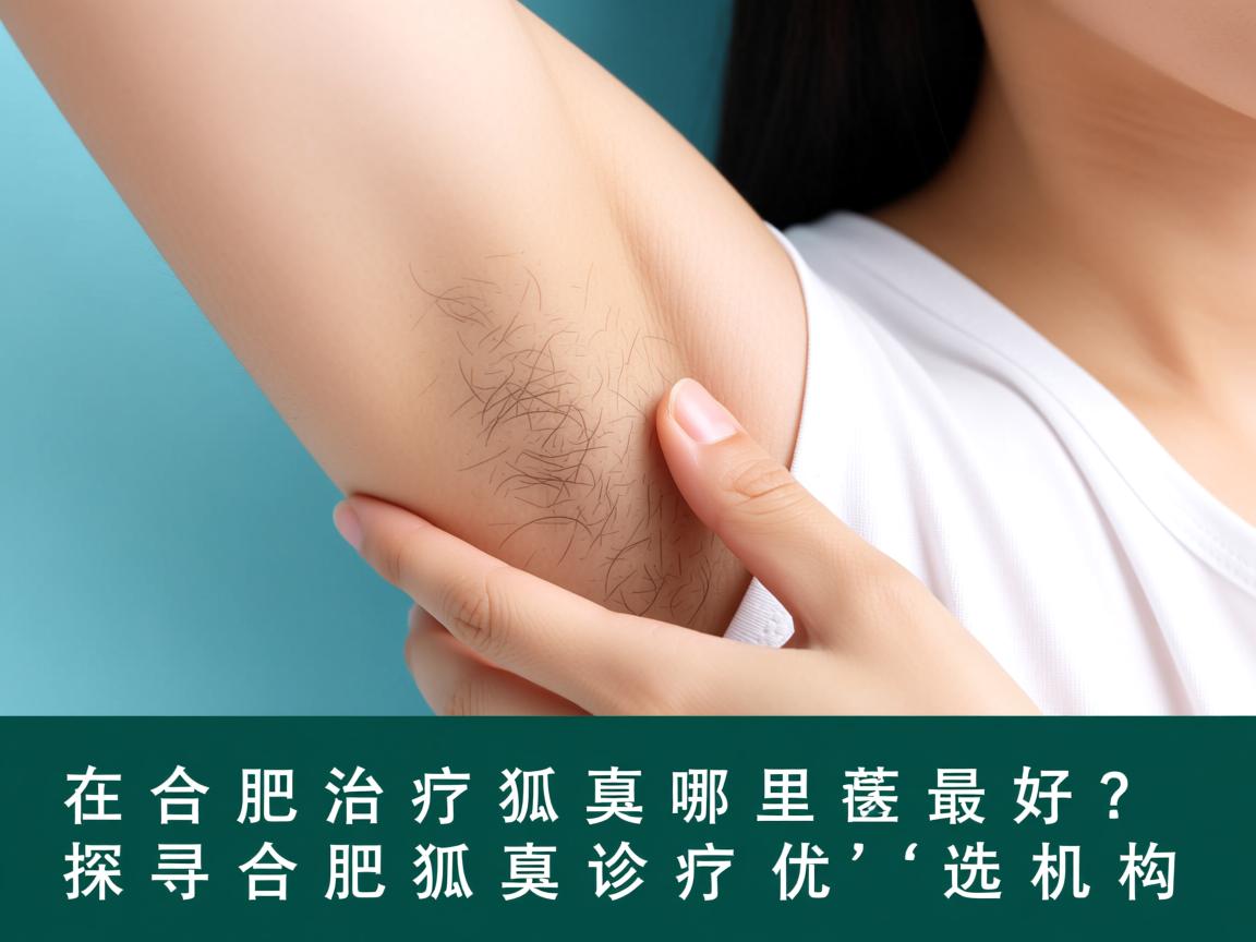 在合肥治疗狐臭哪里最好？探寻合肥狐臭诊疗优选机构