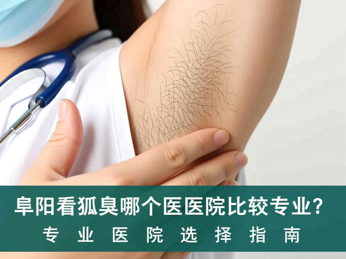 阜阳看狐臭哪个医院比较专业?专业医院选择指南 阜阳看狐臭哪个医院比较专业?专业医院选择指南